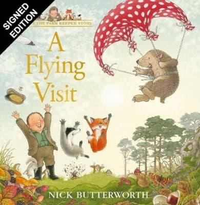 Cover of A Flying Visit: A Percy the Park Keeper Story