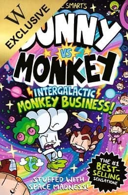 Cover of Bunny vs Monkey: Intergalactic Monkey Business!