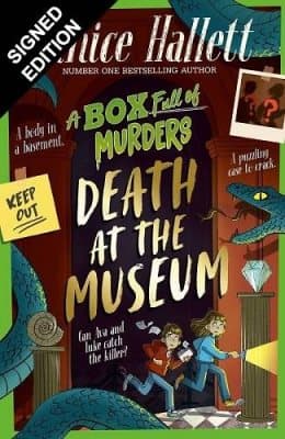 Cover of Death at the Museum