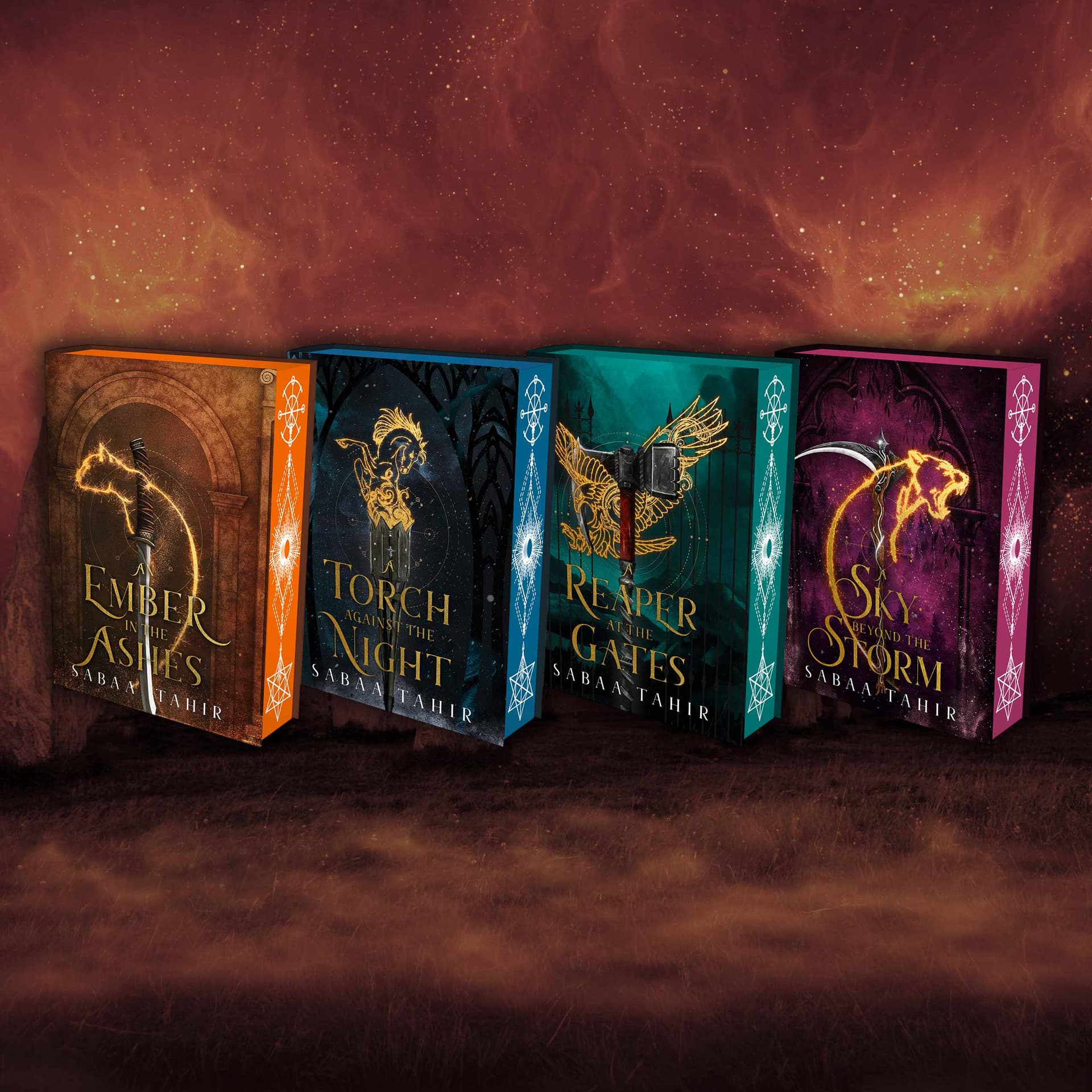 Cover of An Ember in the Ashes Quartet set