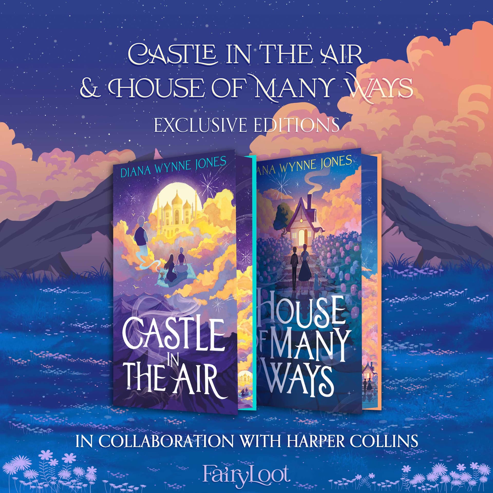 Cover of Howl's Moving Castle trilogy