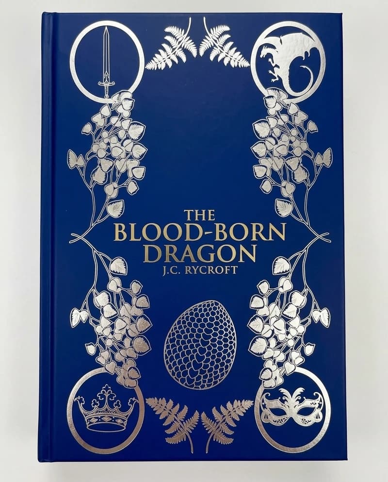 Cover of The Blood-Born Dragon by J.C. Rycroft
