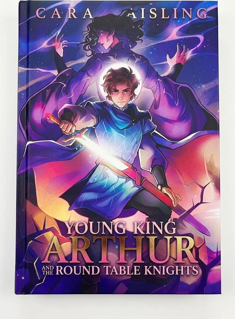Cover of Young King Arthur and the Round Table Knights by Cara Aisling