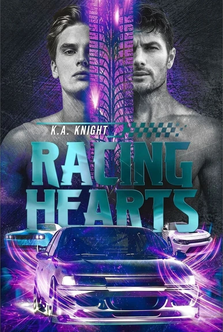 Cover of Racing Hearts by K.A. Knight