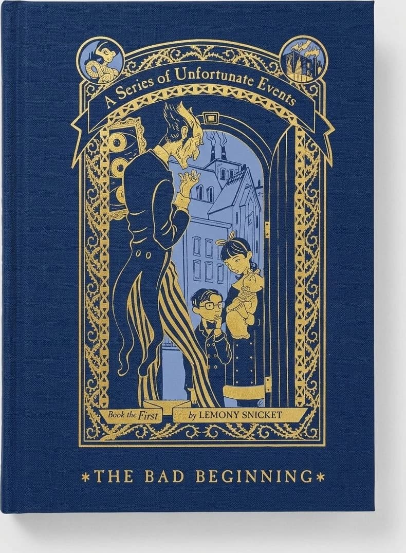 Cover of The Bad Beginning — Special Edition by Lemony Snicket