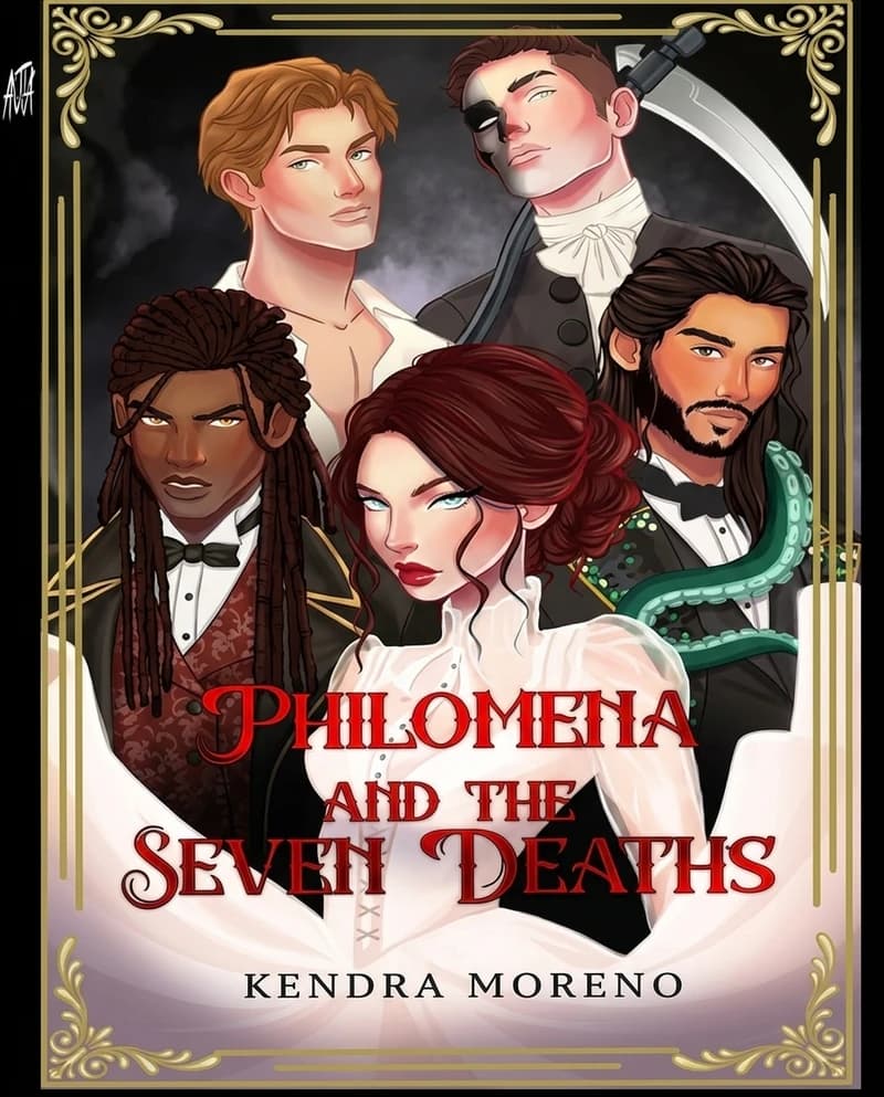 Cover of Philomena and the Seven Deaths by Kendra Moreno