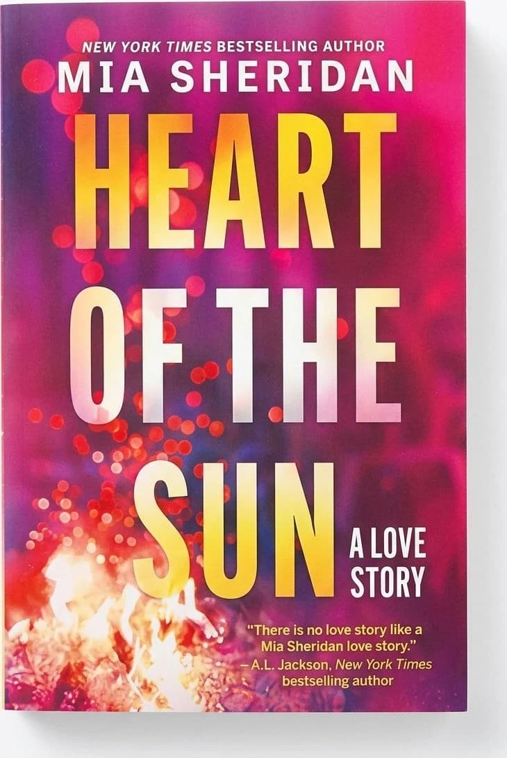Cover of Heart of the Sun by Mia Sheridan