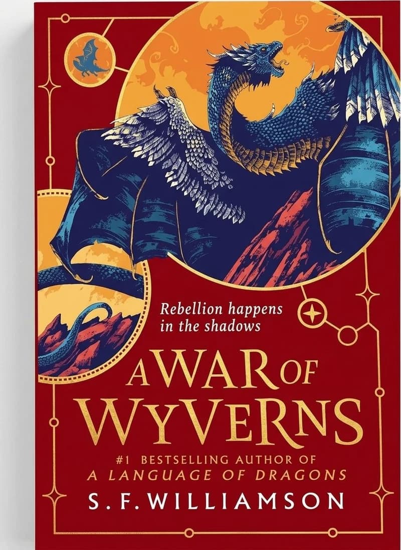 Cover of A War of Wyverns: Exclusive Edition - A Language of Dragons Book 2 (Hardback)