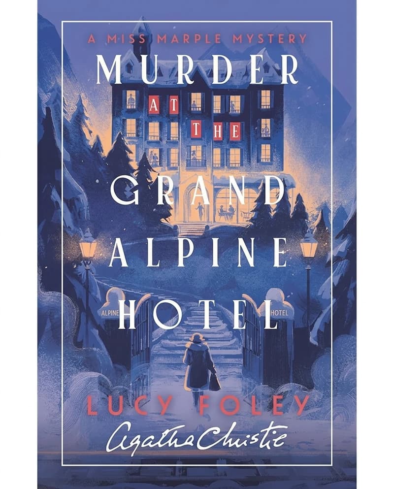 Cover of Murder at the Grand Alpine Hotel by Lucy Foley