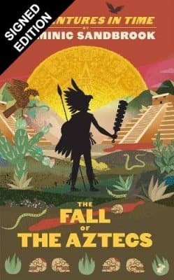 Cover of Adventures in Time: The Fall of the Aztecs