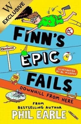 Cover of Downhill from Here Volume 2: Finn's Epic Fails