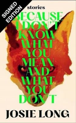Cover of Because I don't know what you mean and what you don't