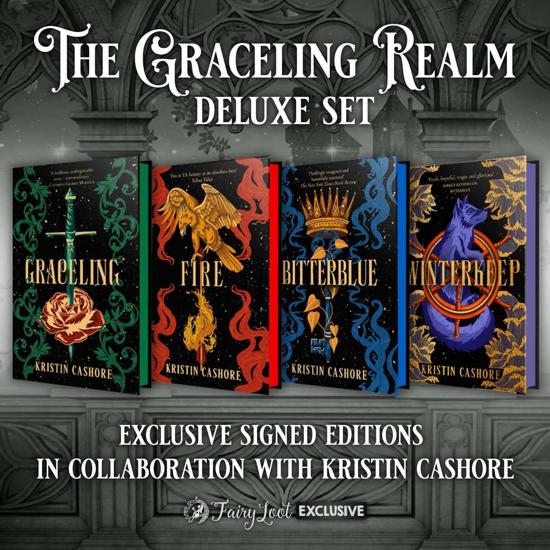 Cover of The Graceling Realm set