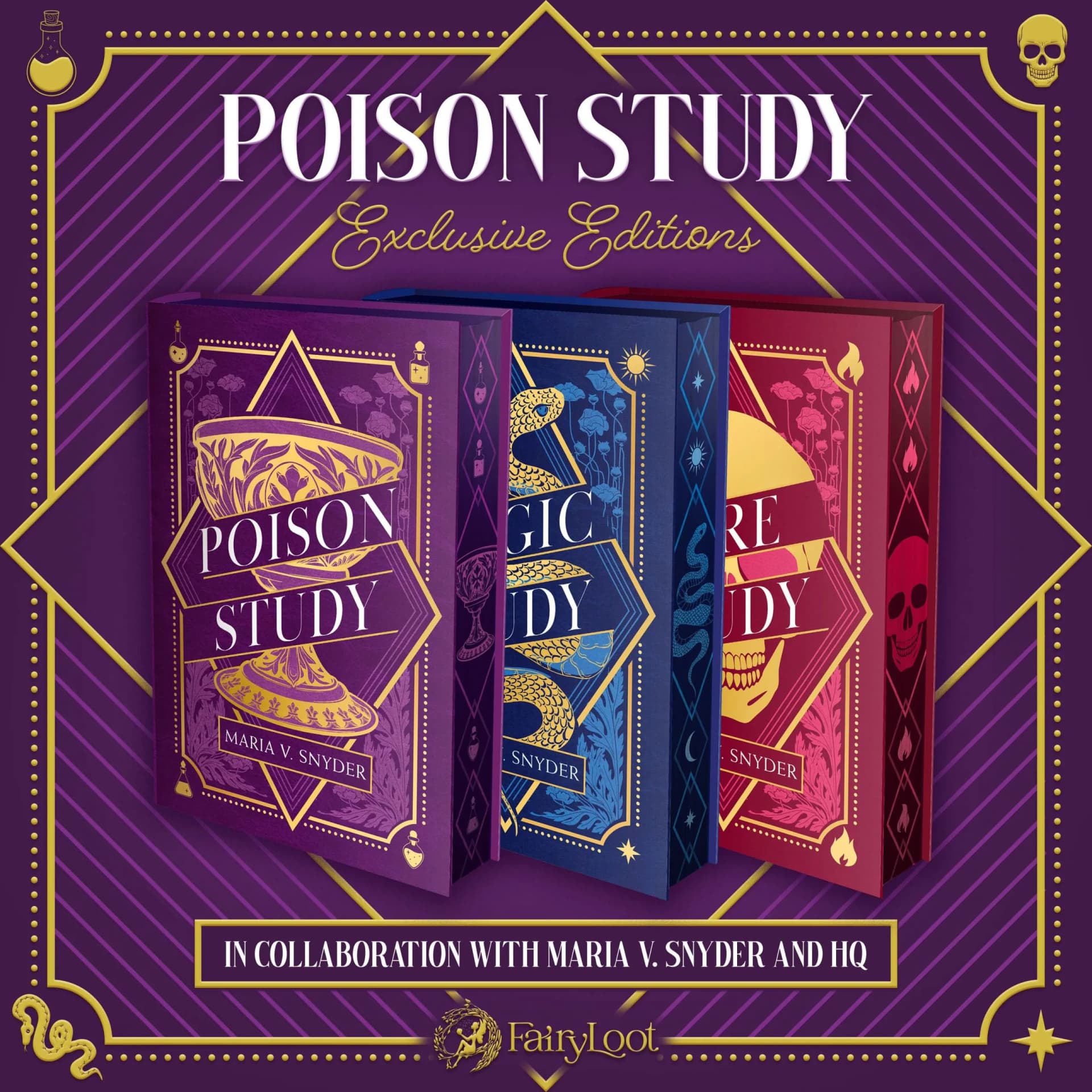 Cover of Poison Study set