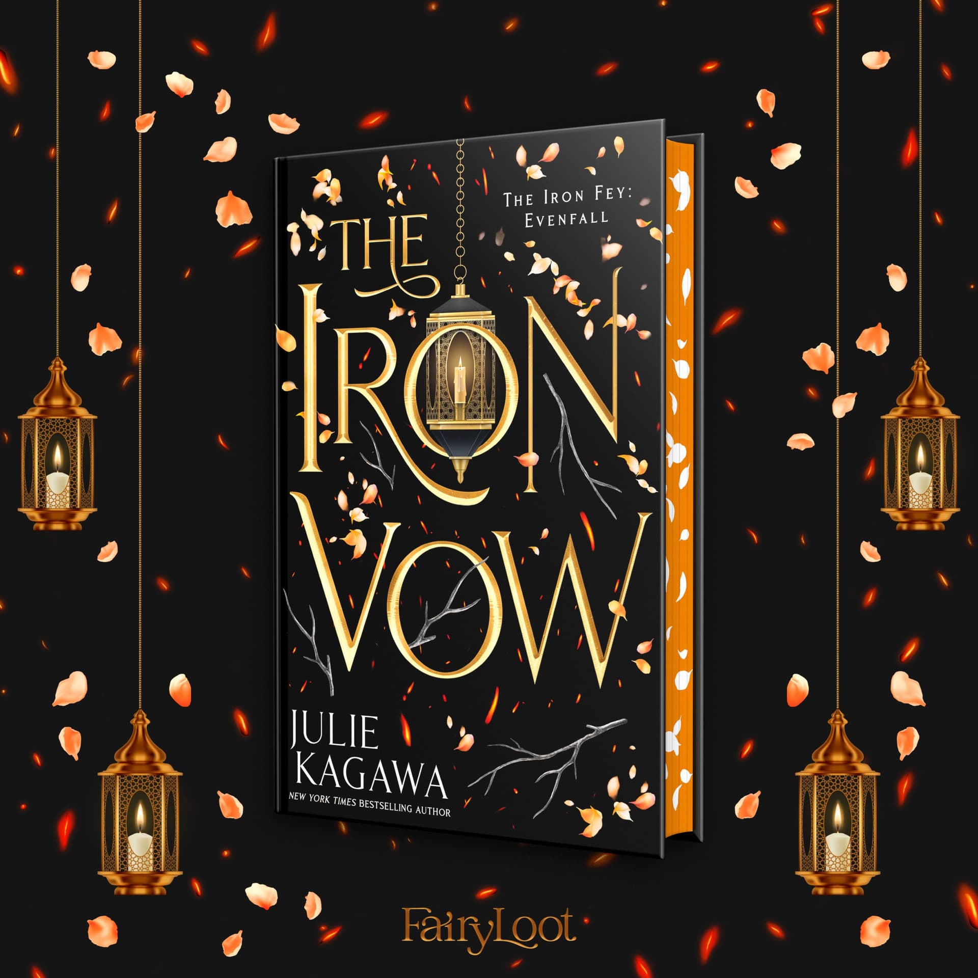 Cover of The Iron Vow by Julie Kagawa