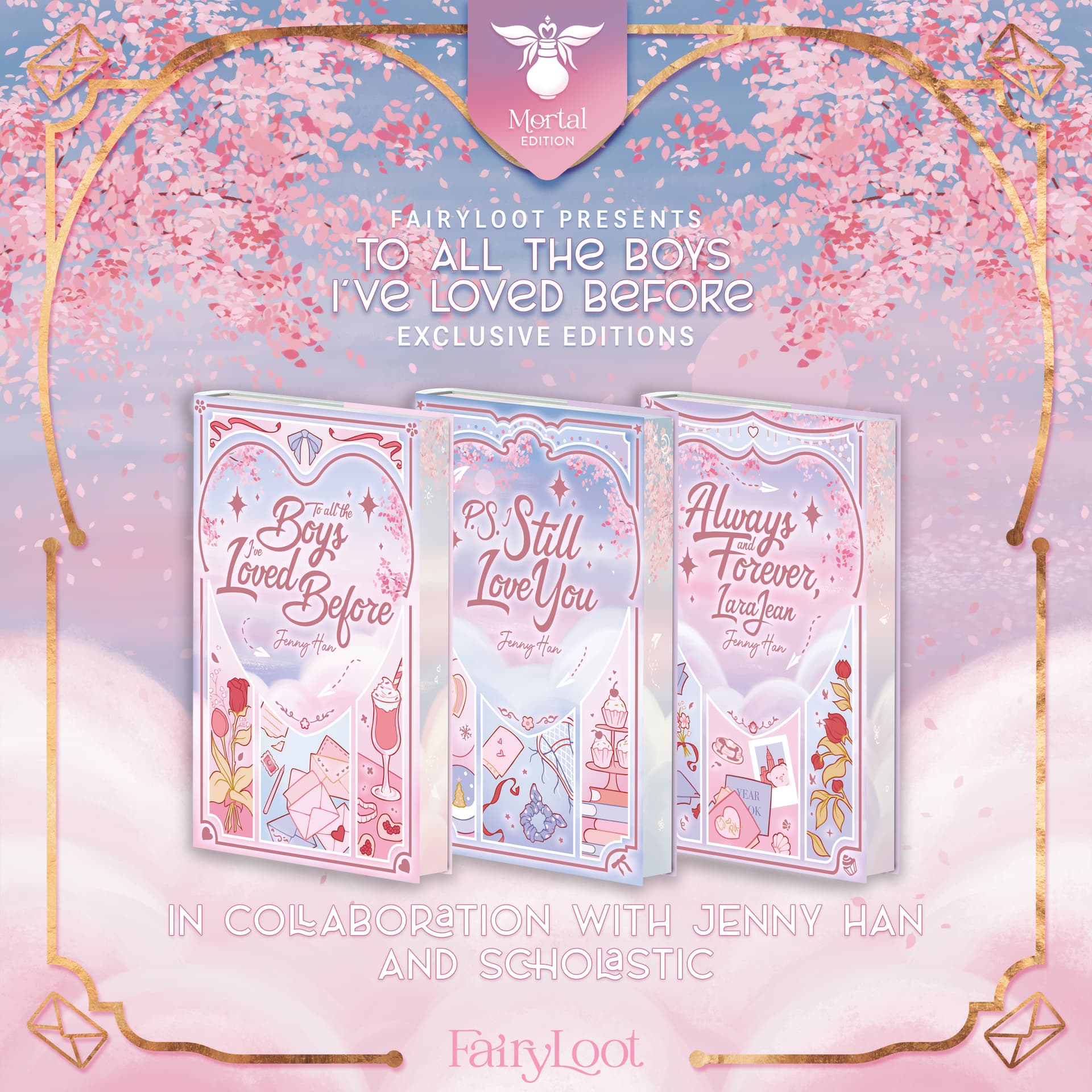 Cover of To All The Boys I've Loved Before trilogy