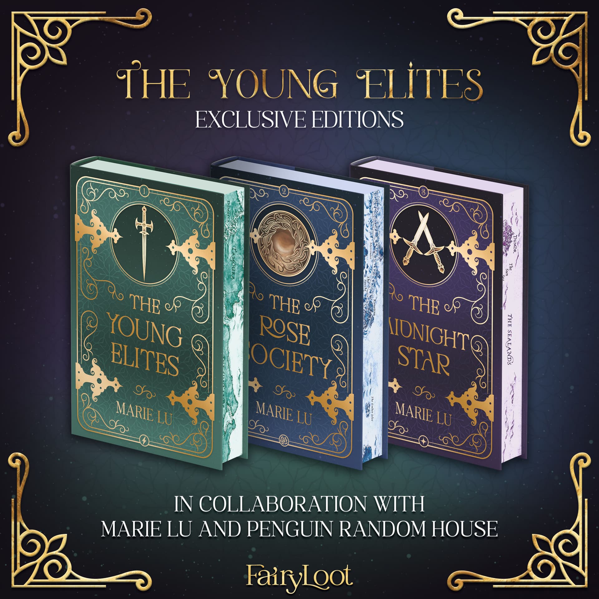 Cover of The Young Elites trilogy
