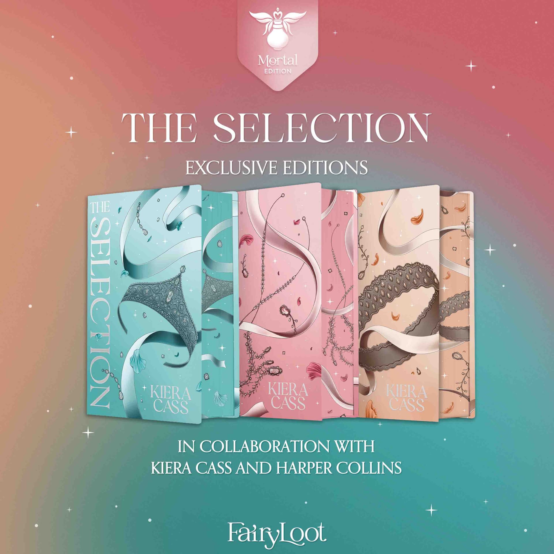 Cover of The Selection trilogy