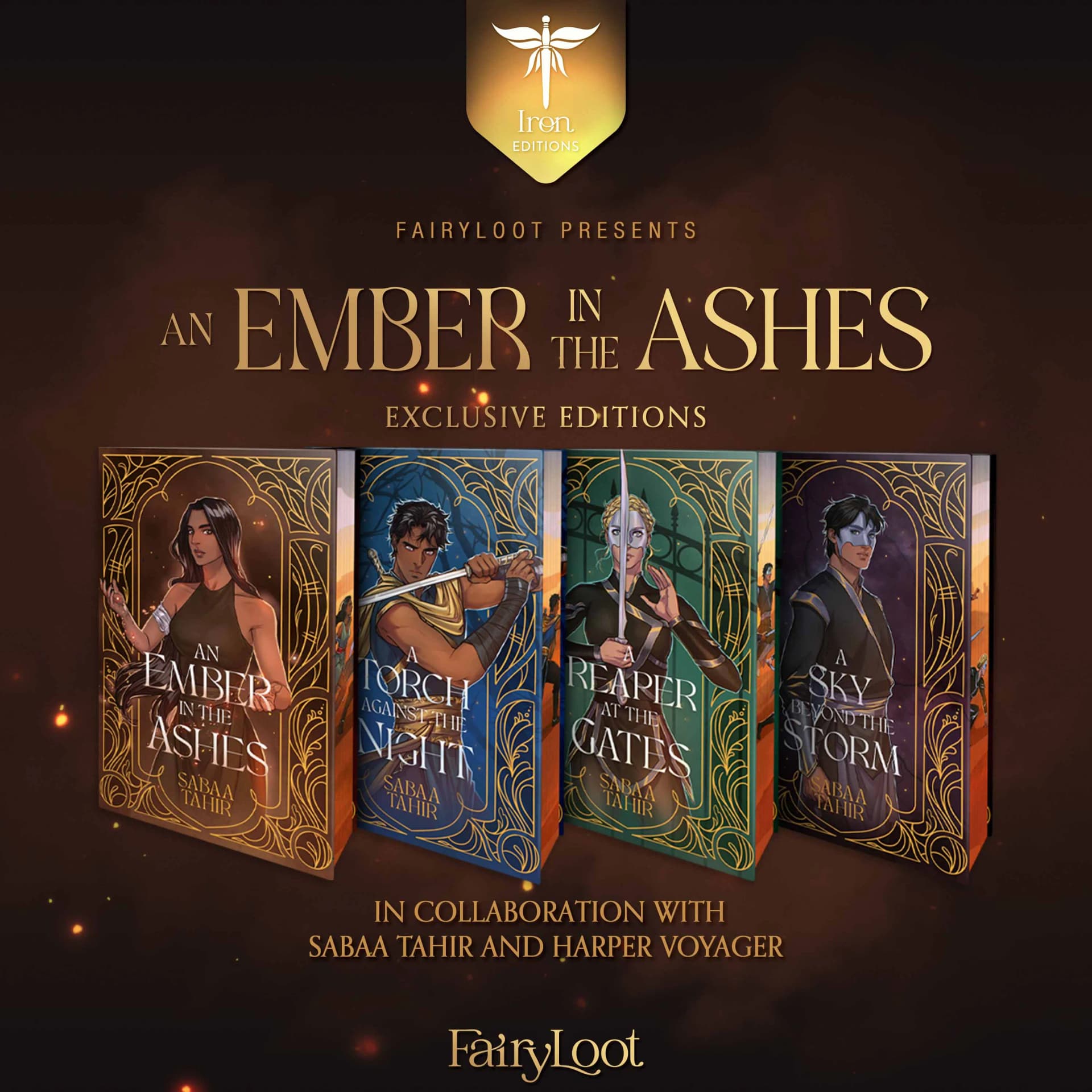Cover of An Ember in the Ashes set