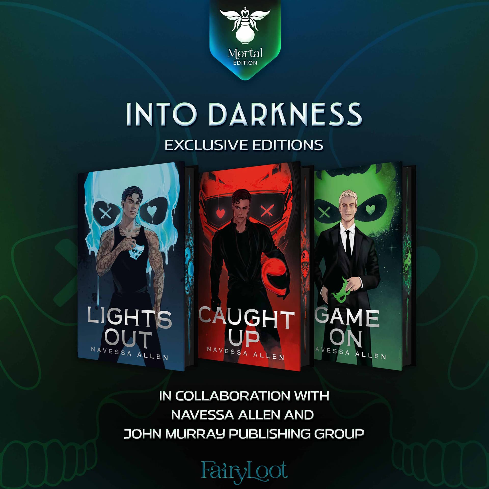 Cover of Into Darkness trilogy