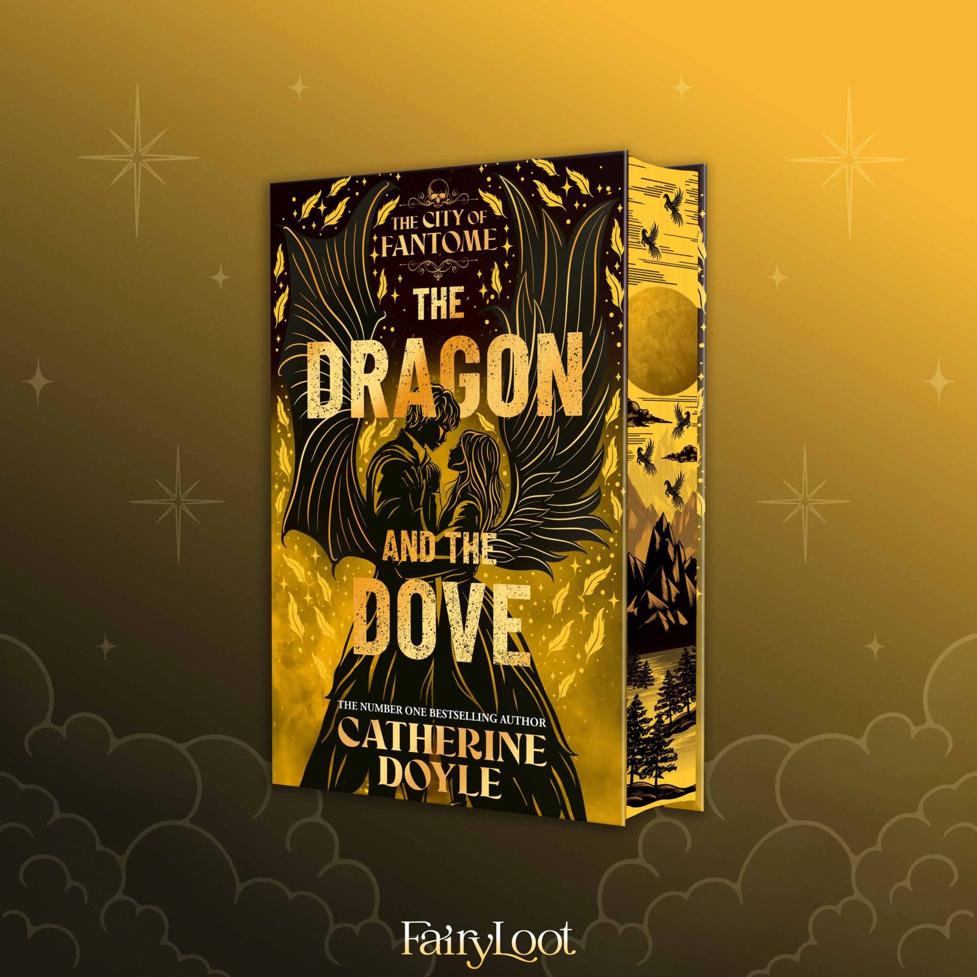 Cover of The Dragon and the Dove - The City of Fantome