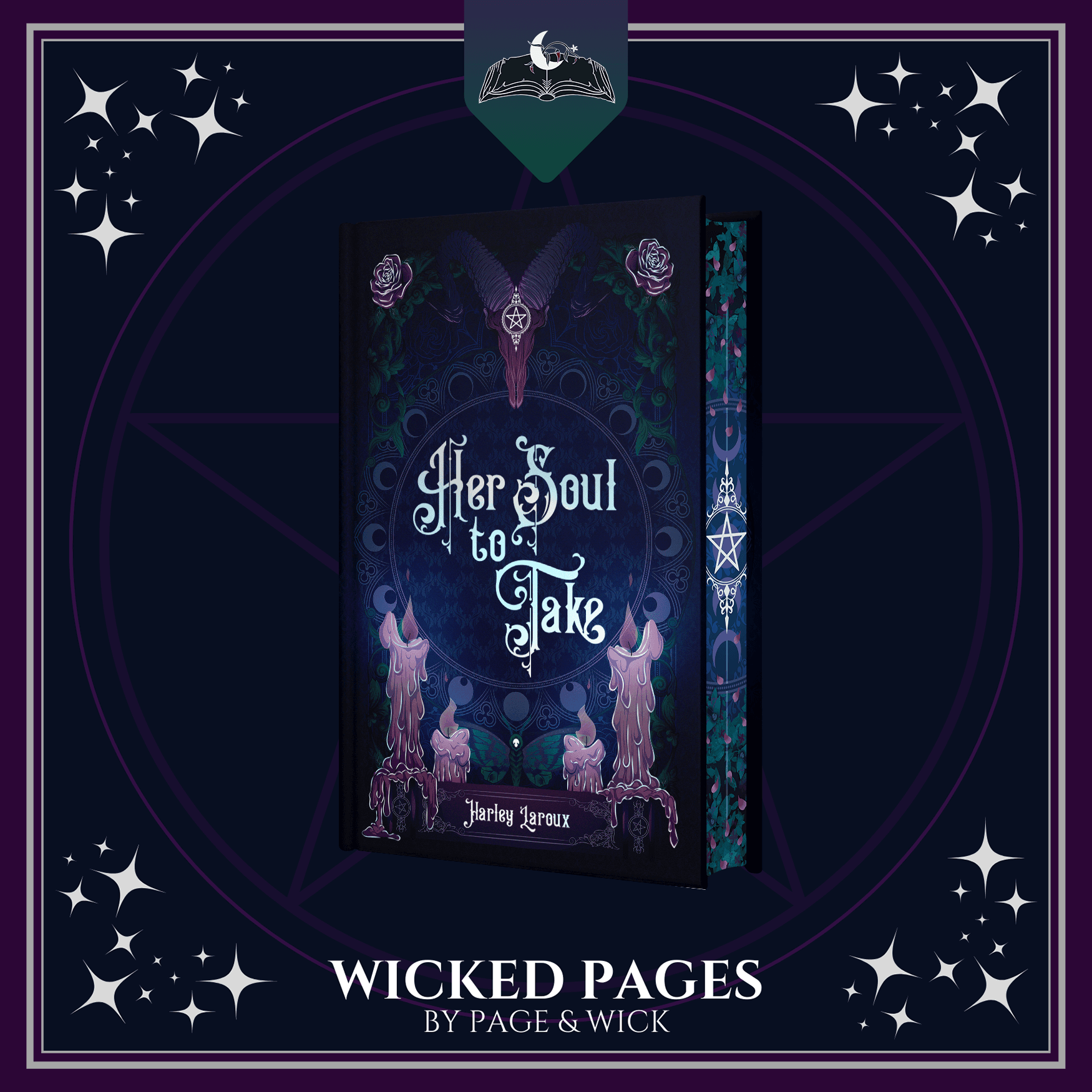 Cover of Her Soul to Take by Harley Laroux