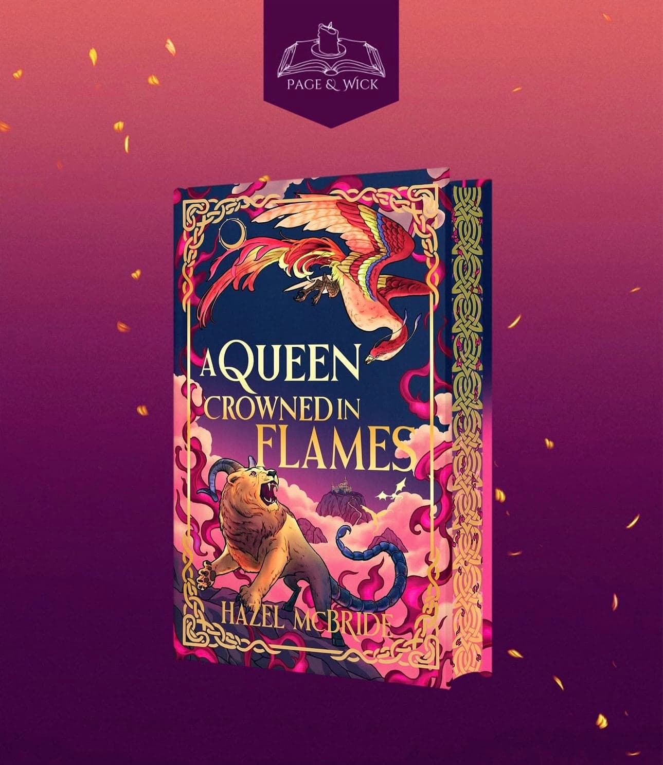 Cover of A Queen Crowned in Flames