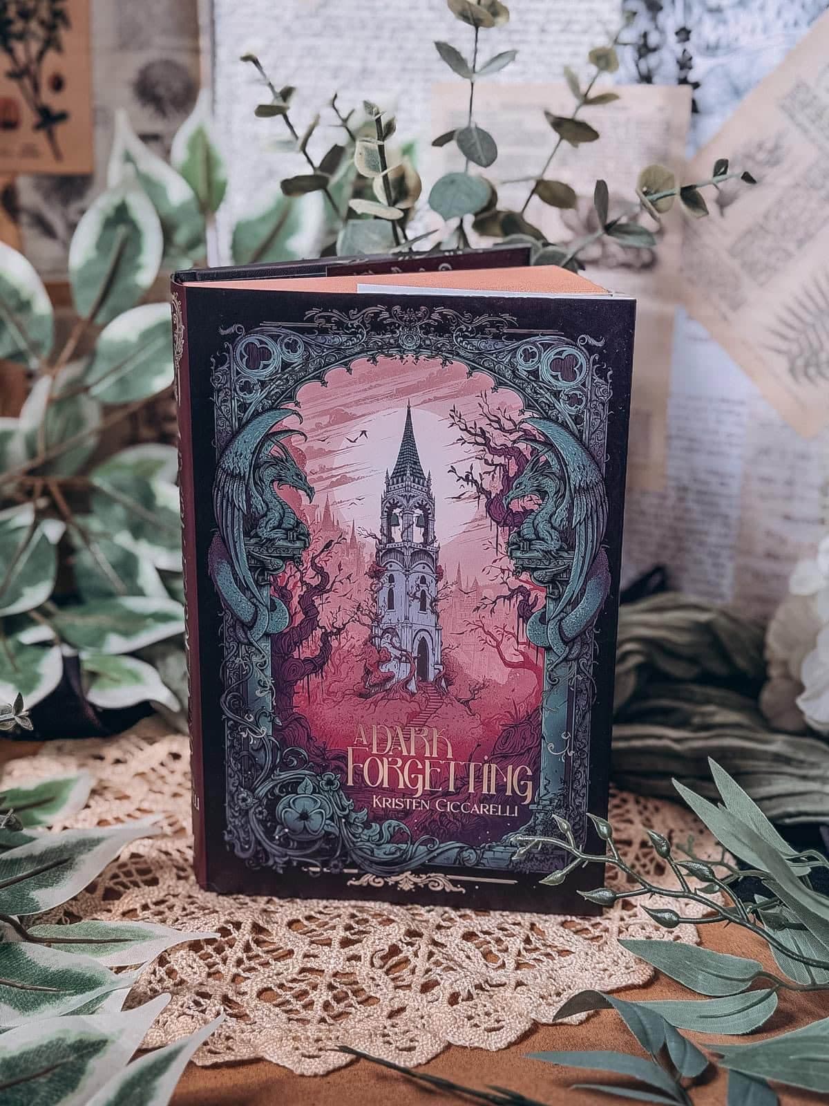 Cover of A Dark Forgetting by Kristen Ciccarelli, Kristin Ciccarelli