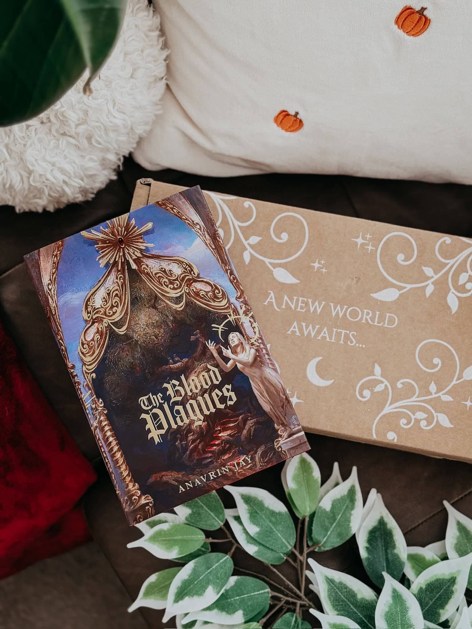 Cover of The Blood Plagues by Anavrin Jay