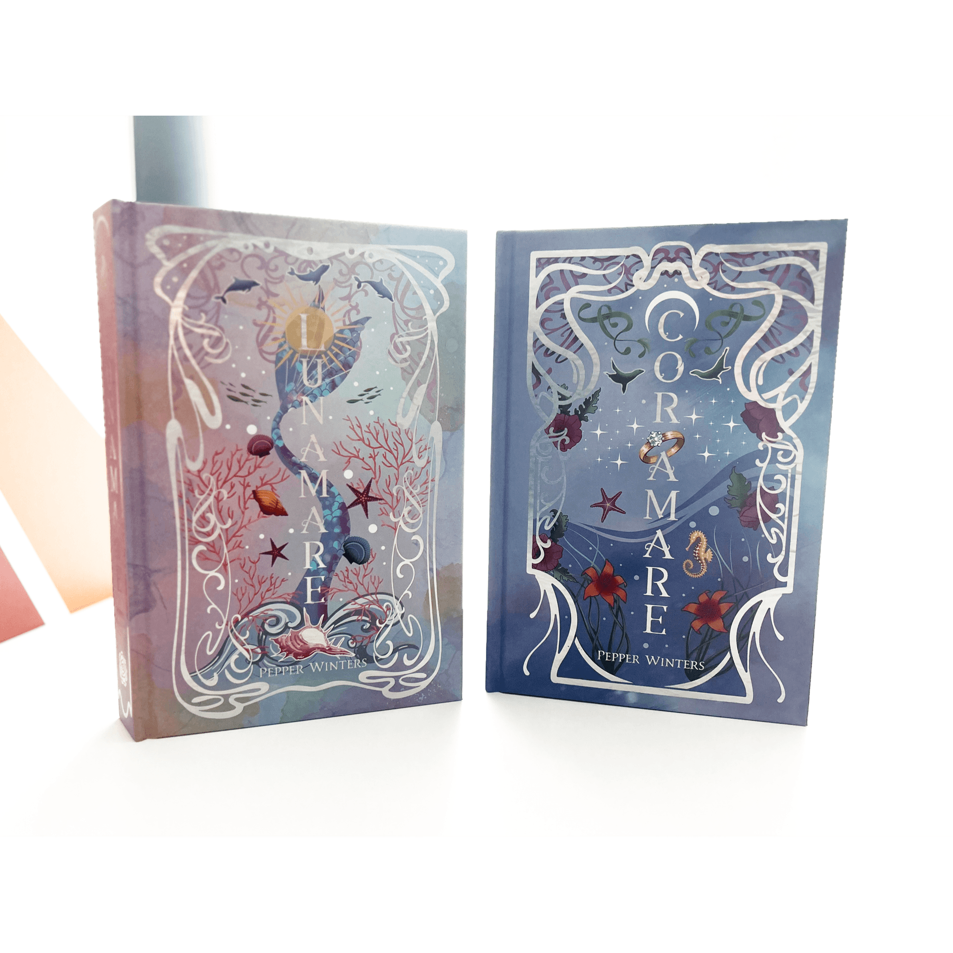 Cover of Lunamare & Cor Amare set by Pepper Winters