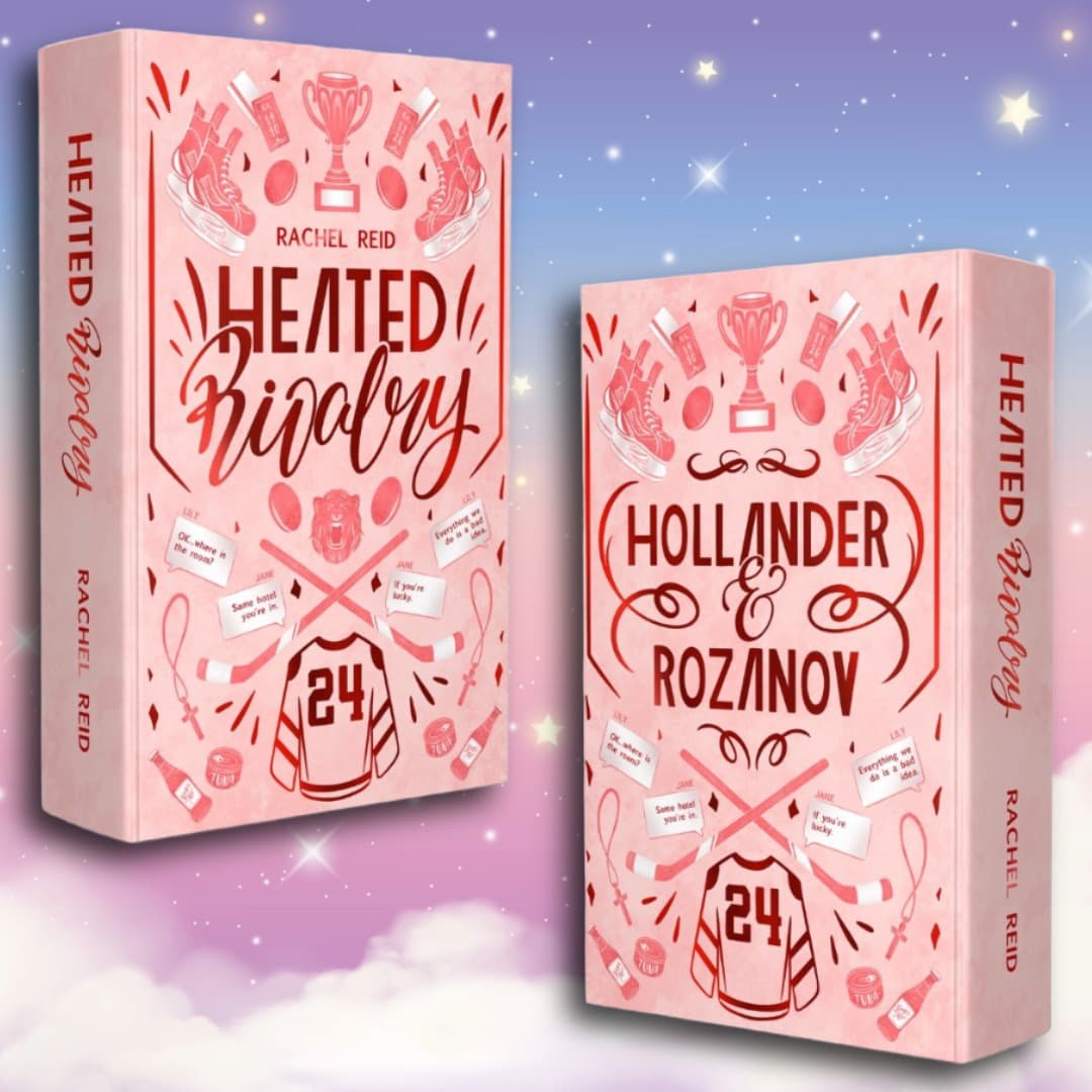 Cover of Heated Rivalry & The Long Game by Rachel Reid