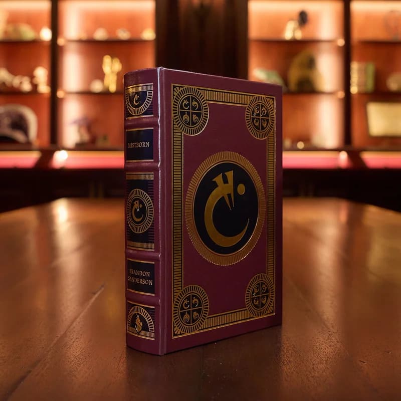 Mistborn: The Final Empire Leatherbound Book - Numbered & Signed