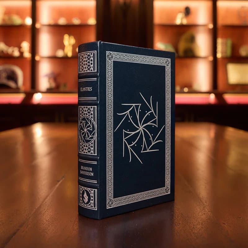 Elantris Leatherbound Book - Numbered & Signed