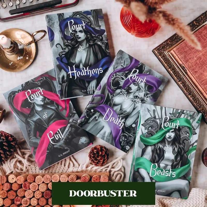 Cover of Courts & Kings series by K.A. Knight