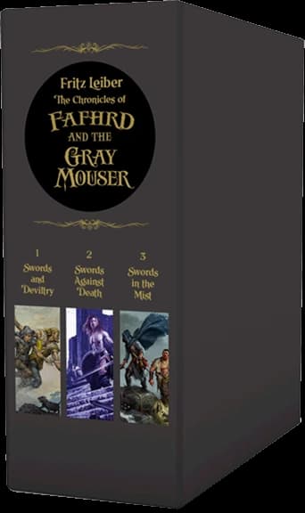 Cover of Fafhrd and the Gray Mouser slipcase