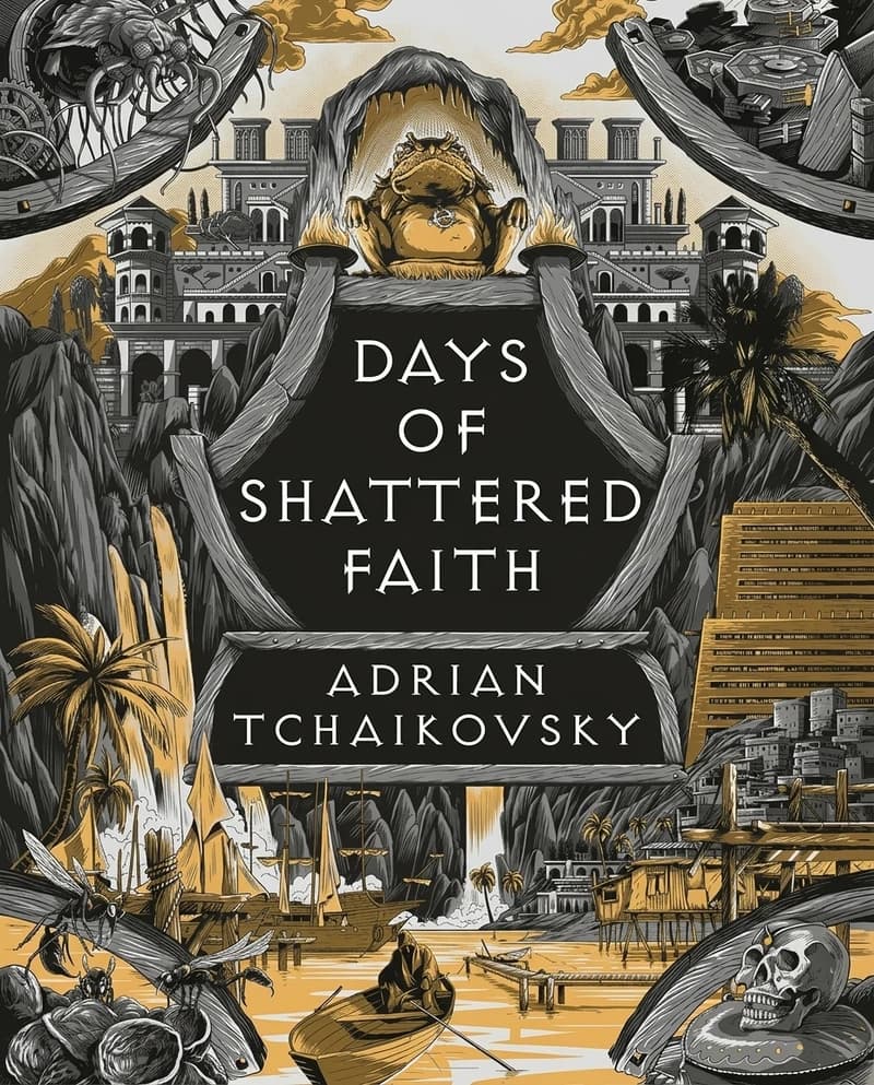 Cover of Days of Shattered Faith by Adrian Tchaikovsky