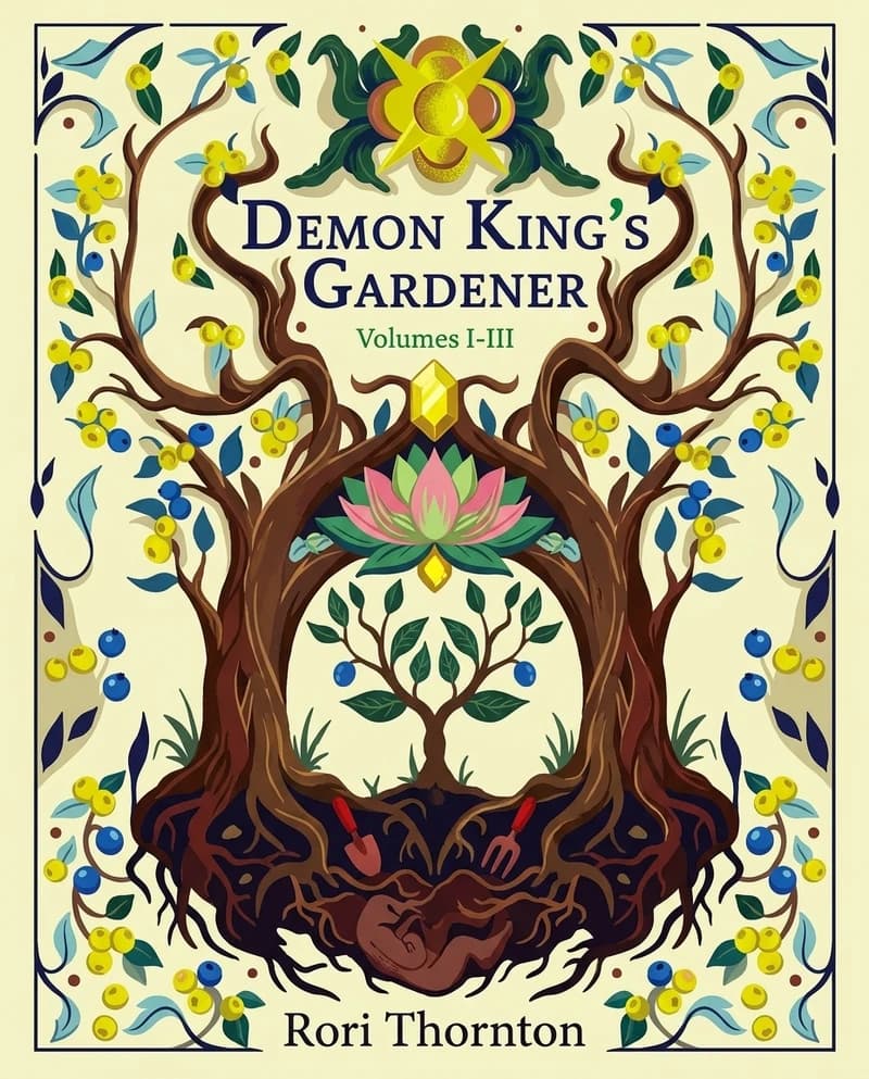 Cover of The Demon King's Gardener set by Rori Thornton