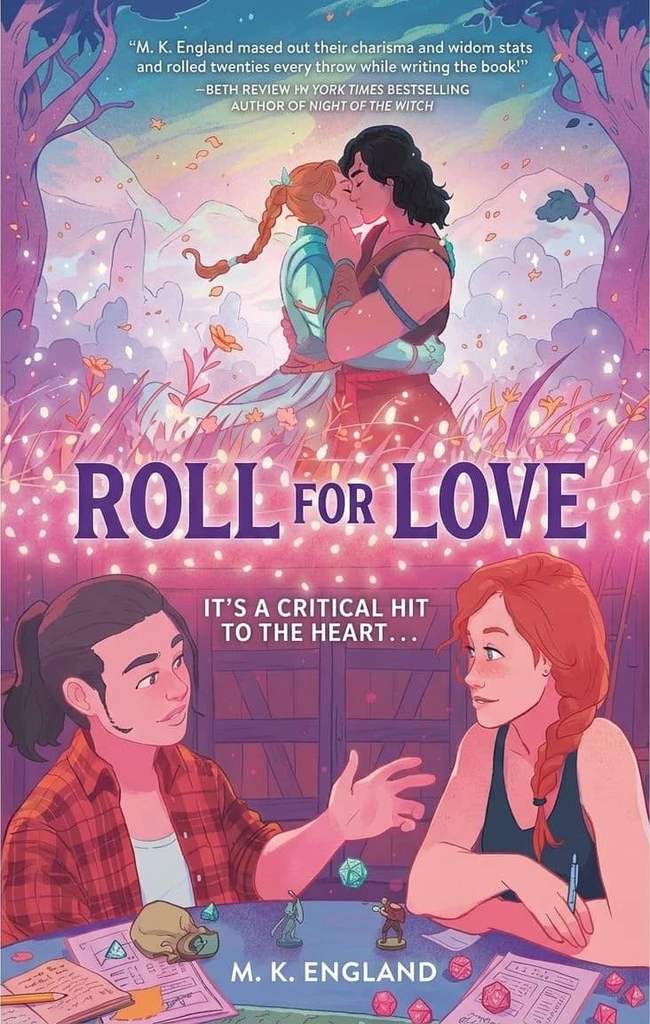 Cover of Roll for Love by M.K. England