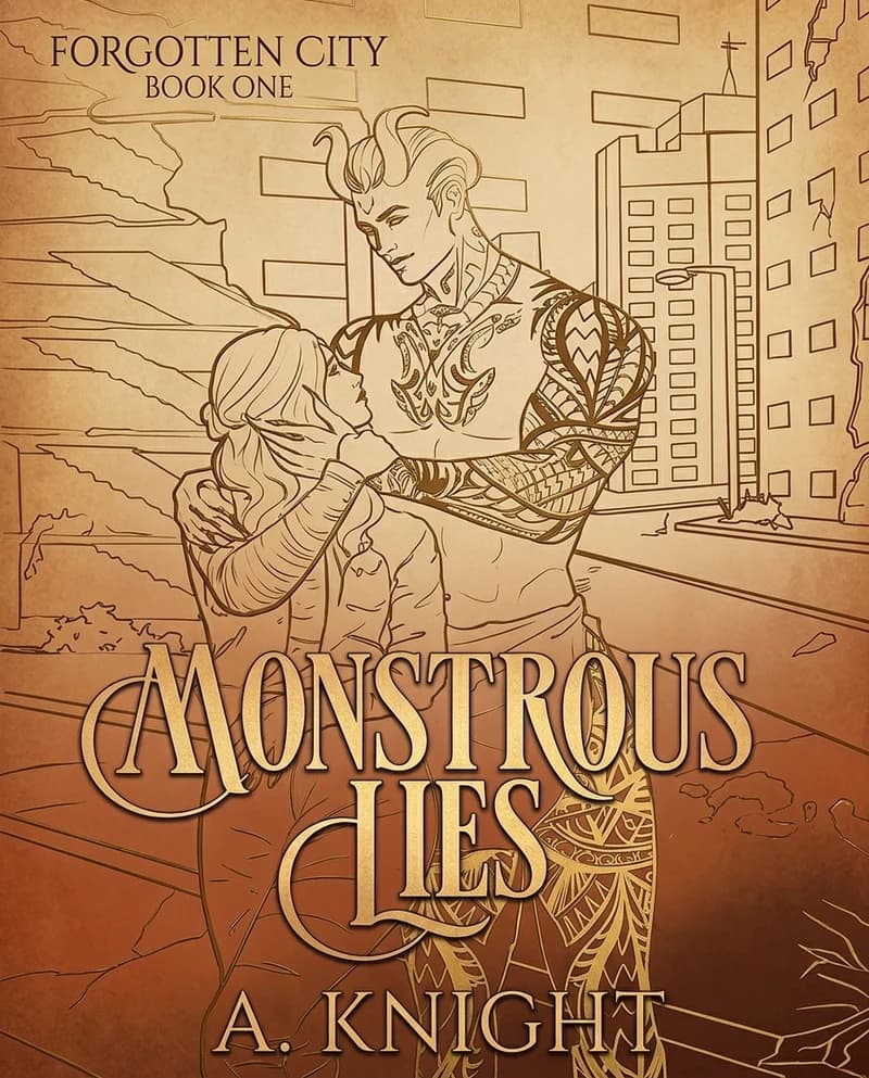 Cover of Monstrous Lies by K.A. Knight