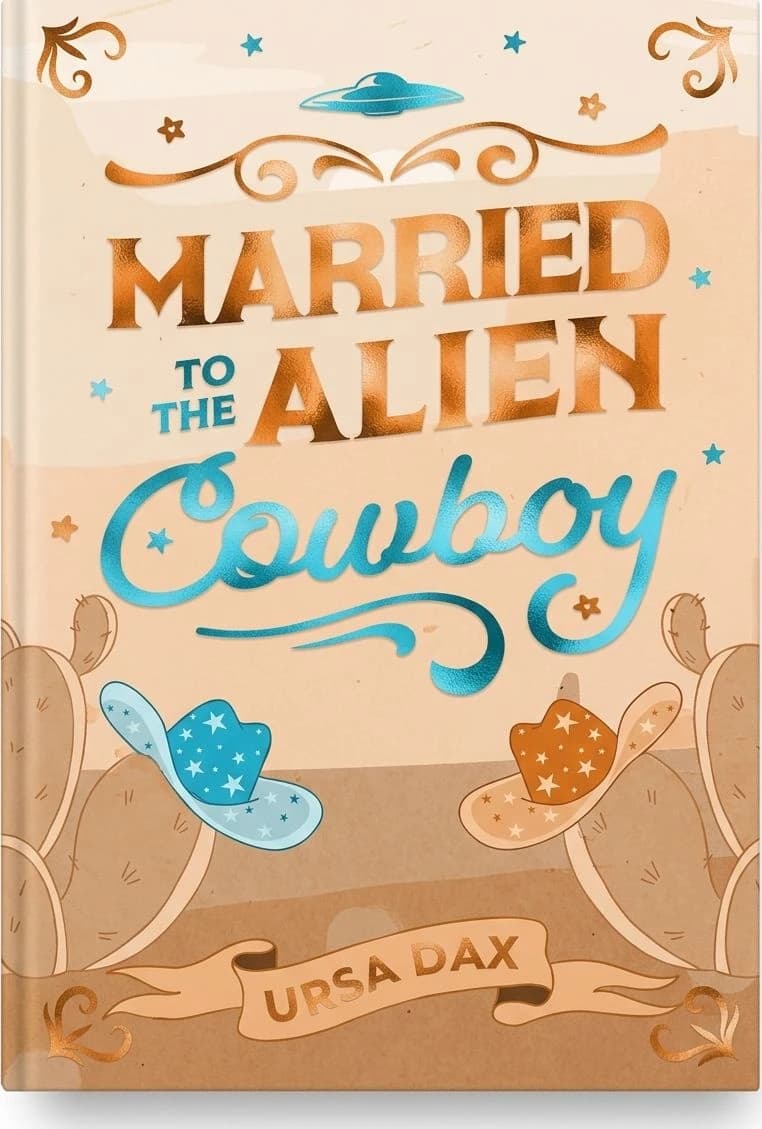 Cover of Married to the Alien Cowboy & Wrangled by the Alien Rancher set by Ursa Dax