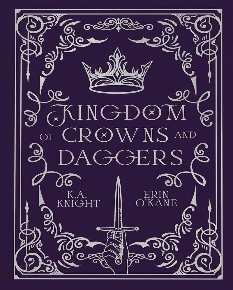 Cover of Kingdom of Crowns and Daggers by Erin O'Kane, K.A. Knight