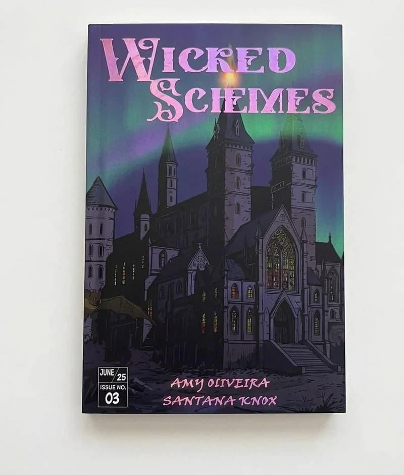 Cover of Wicked Schemes by Amy Oliveira, Santana Knox