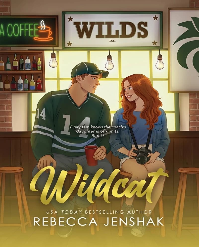 Cover of Wildcat Hockey set by Rebecca Jenshak
