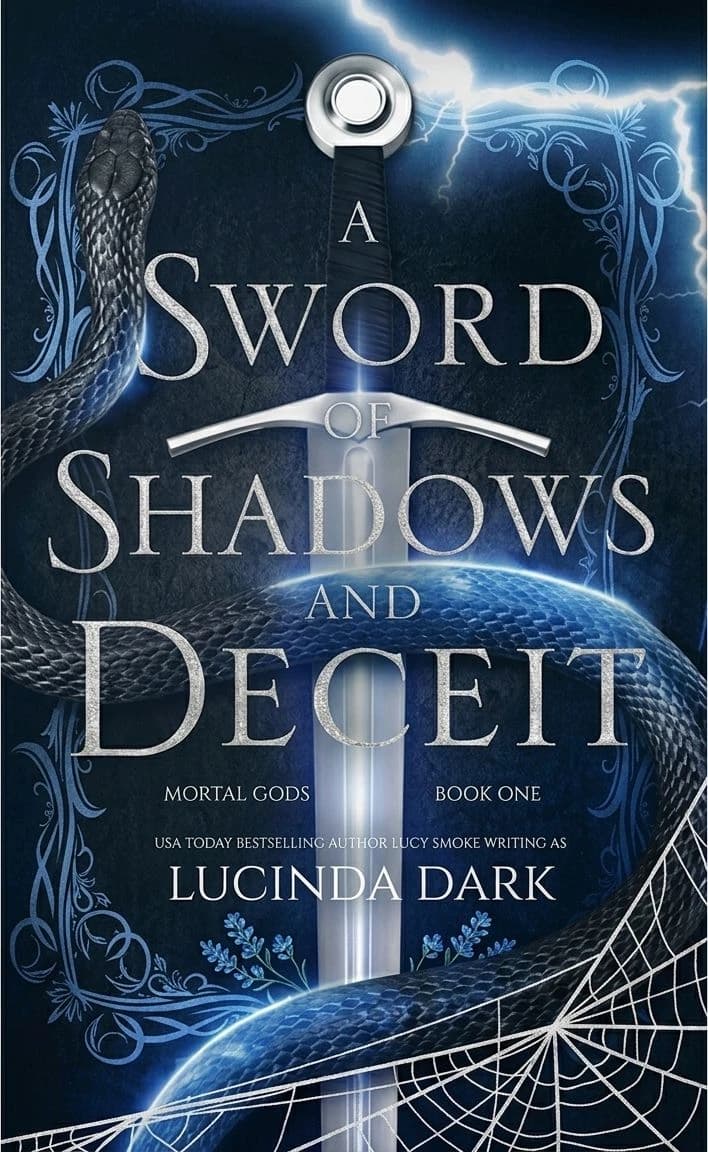Cover of A Sword of Shadow and Deceit by Lucinda Dark