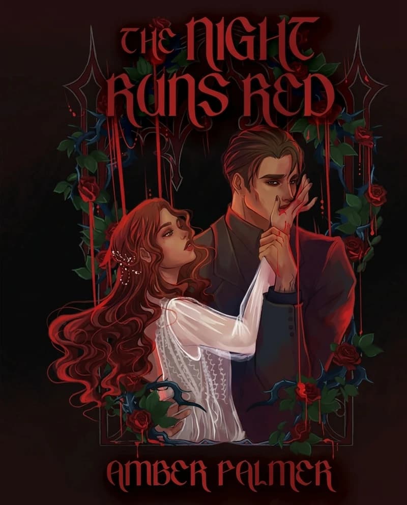 Cover of The Night Runs Red by Amber Palmer