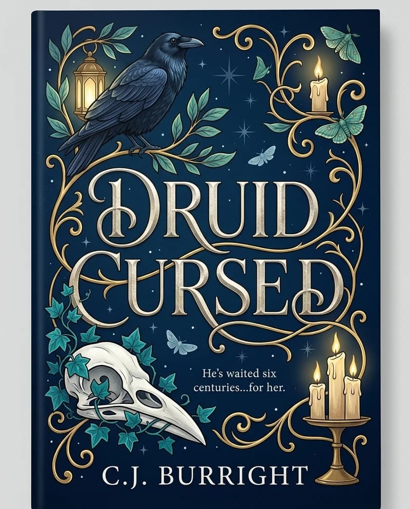 Cover of Druid Cursed by C.J. Burright