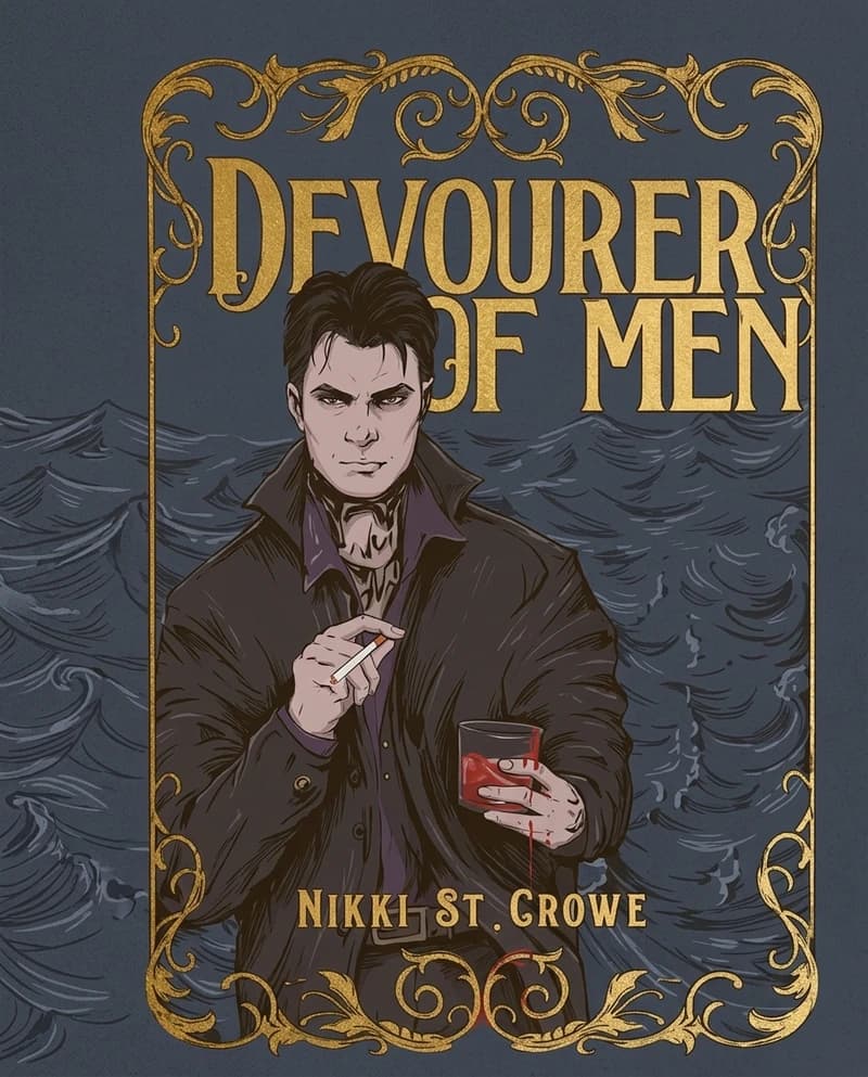 Cover of Devourer set by Nikki St. Crowe
