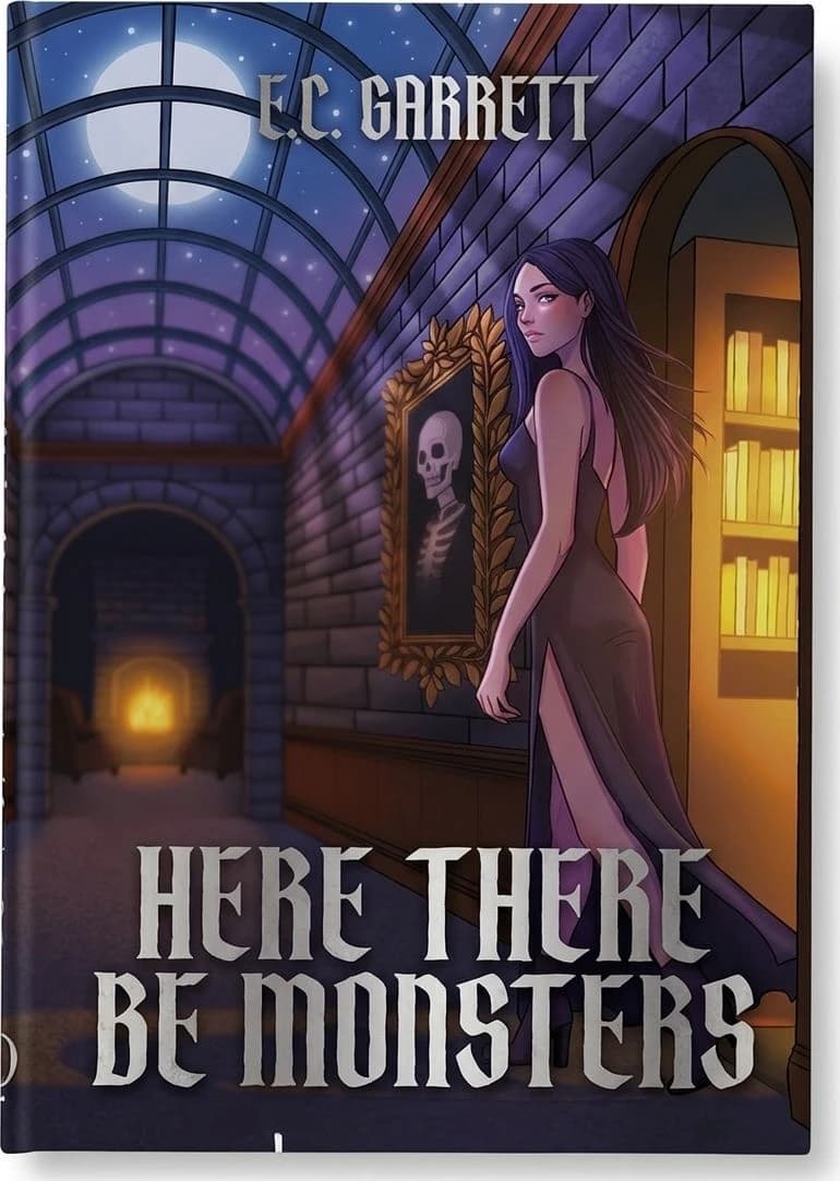 Cover of Here There Be Monsters by E.C. Garrett