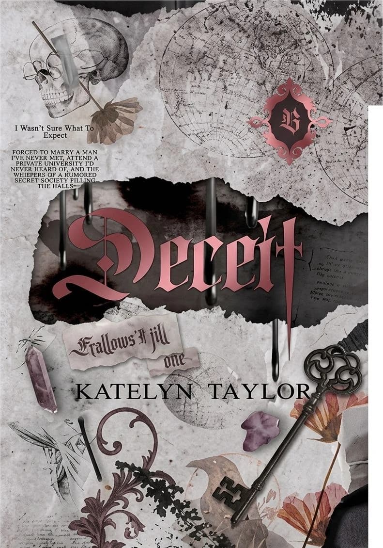 Cover of Deceit & Descent by Katelyn Taylor