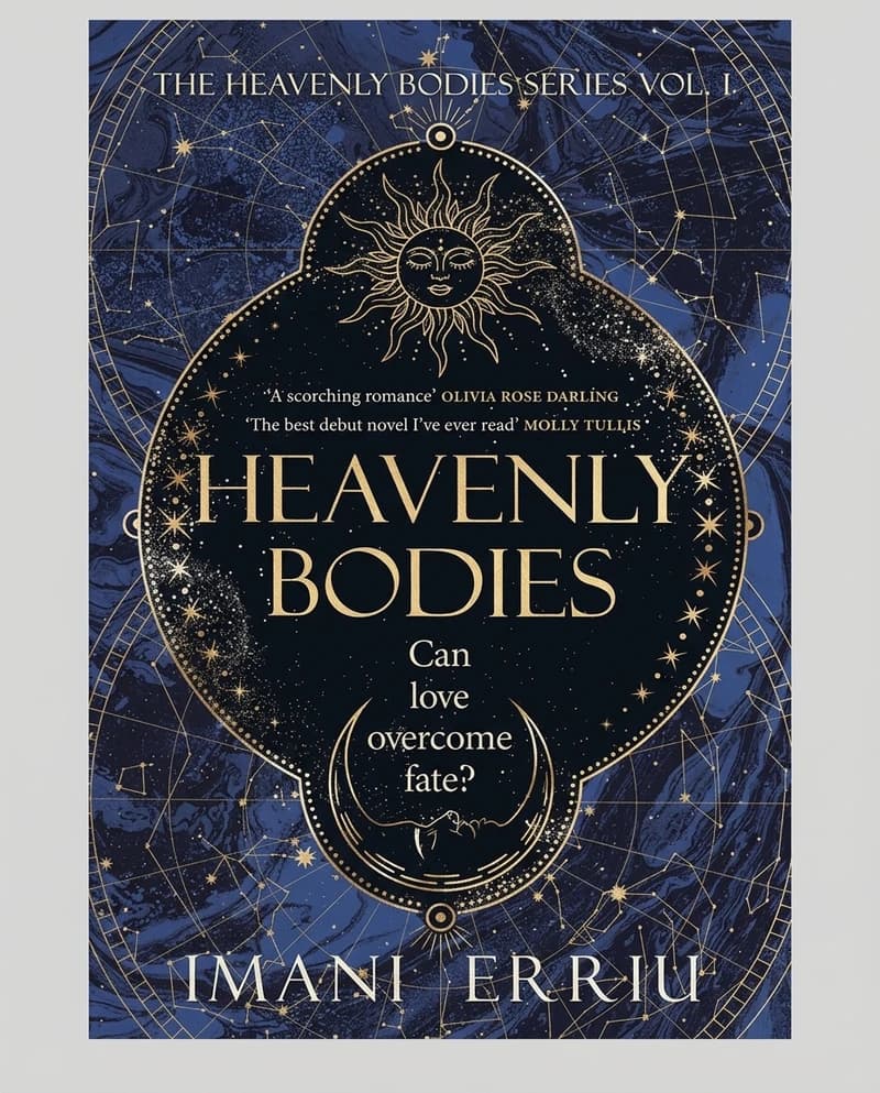 Cover of Heavenly Bodies set by Imani Erriu